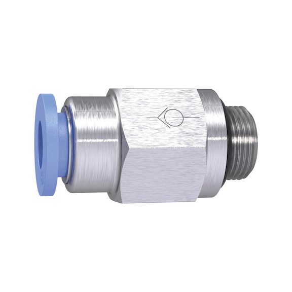 Straight check valve Blue series Hose thread 151511 - Check valve (pneumatics)