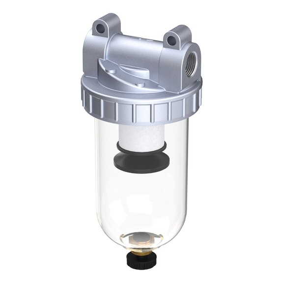 Standard filter with polycarbonate container and drain valve HA 206300 - Standard filter (pneumatics)