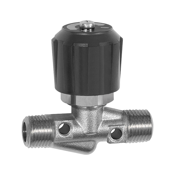 Needle valve, nickel-plated brass 136241 - Non-return valve (pneumatics)