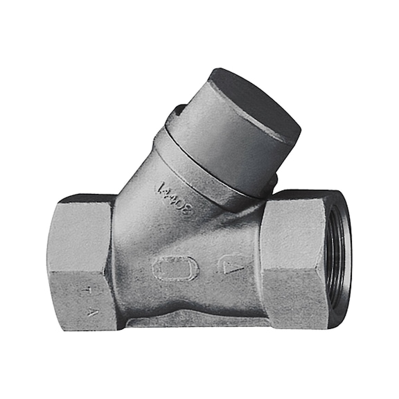 Check valve, angle seat design, stainless steel 103836 - Check valve (pneumatics)