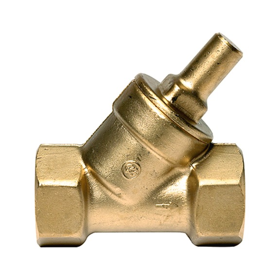 Check valve, angle seat design, brass 103825 - Check valve (pneumatics)