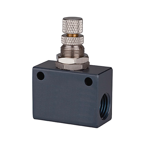 Drosselrückschlagventil ASC in Blockform 115506 - Drosselrückschlagventil (Pneumatik)