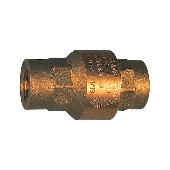 Full bore check valve, brass 103870 - Check valve (pneumatics)