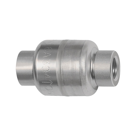 Check valve, lightweight design, stainless steel 1.4301 103849 - Check valve (pneumatics)