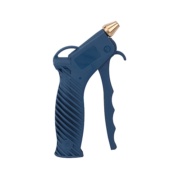 Blow gun with short nozzle plastic 114371 - Compressed air blasting gun
