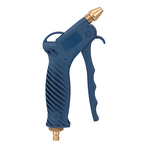 Blow gun with plastic safety nozzle 114379 - Compressed air blasting gun