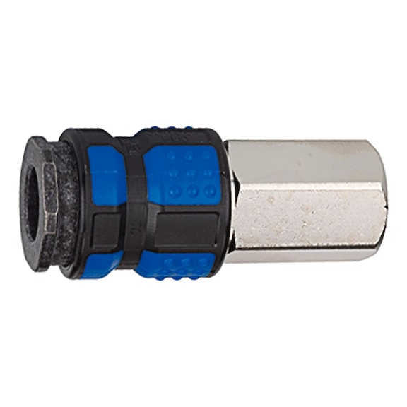 Schnellverschlusskupplung Nennweite 7,8 hoher Durchfluss 107409 - Schnellverschlusskupplung (Schlauch)