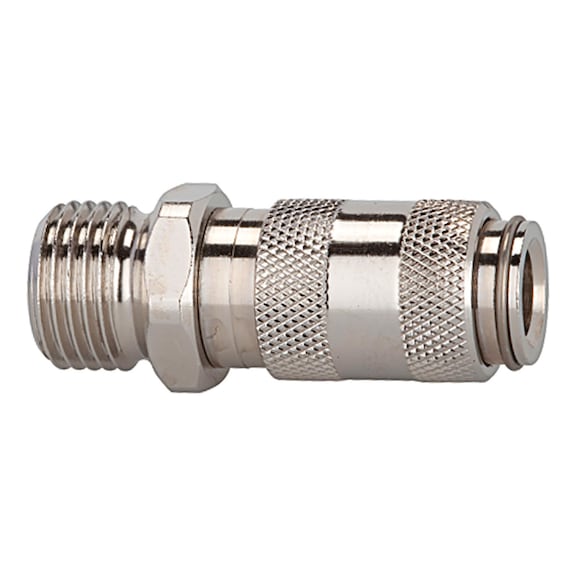 Schnellverschlusskupplung Nennweite 2,7 Edelstahl 1.4305 156204 - Schnellverschlusskupplung (Schlauch)