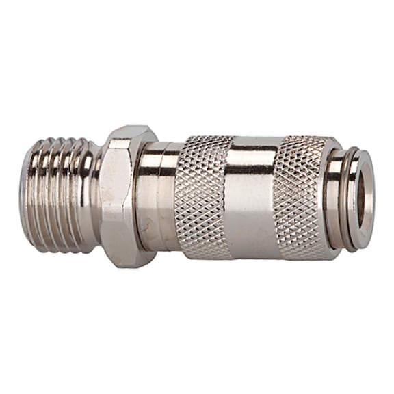 Quick-release coupling Nominal diameter 2.7 Stainless steel 1.4404 107107 - Quick-release coupling (hose)