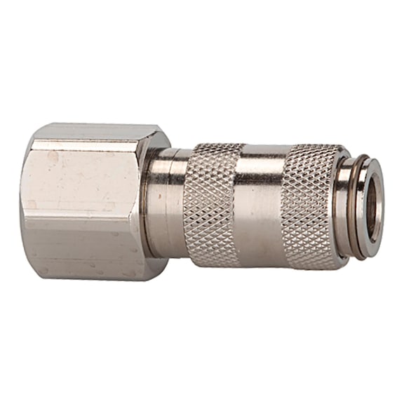 Quick-release coupling Nominal diameter 2.7 Stainless steel 1.4305 156207 - Quick-release coupling (hose)