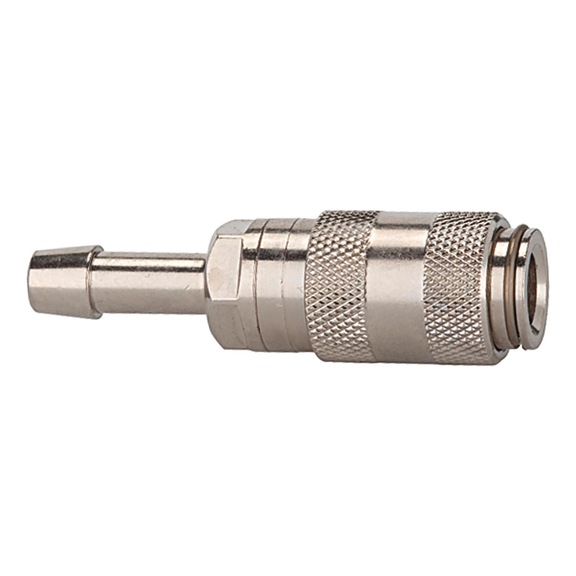 Quick-release coupling Nominal diameter 2.7 Nickel-plated brass 107091 - Quick-release coupling (hose)