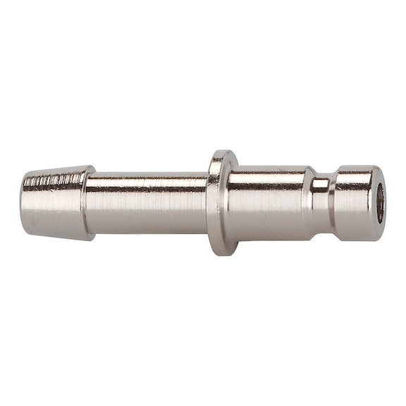 Plug-in sleeve for couplings Nominal diameter 2.7 Stainless steel 1.4404 107117 - Hose nozzle (threaded joint)