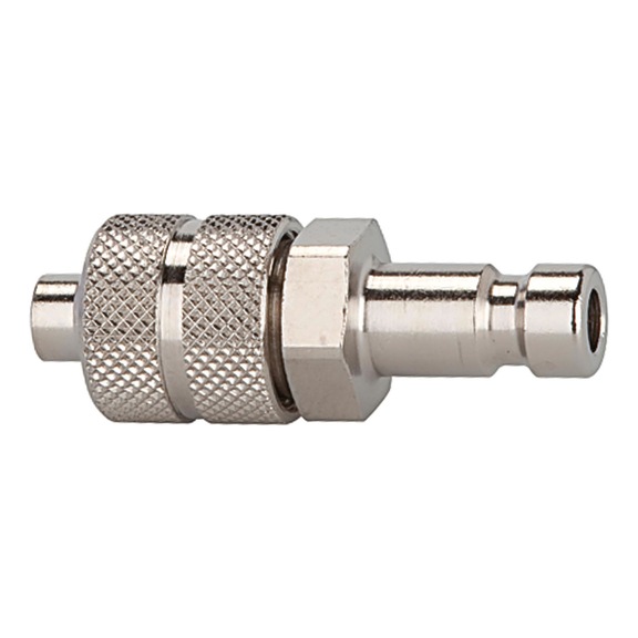 Nippel für Kupplungen Nennweite 2,7 Edelstahl 1.4404 107118 - Schlaucharmatur mit Verschraubung