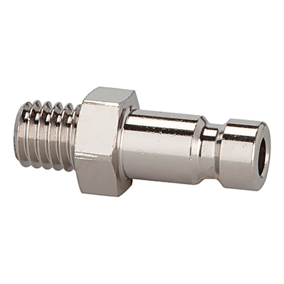 Nippel für Kupplungen Nennweite 2,7 Edelstahl 1.4404 107122 - Schlaucharmatur mit Verschraubung