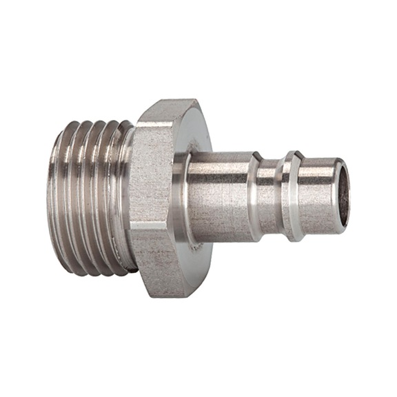 Nippel für Kupplungen Nennweite 7,2-7,8 Edelstahl 1.4305 107352 - Schlaucharmatur mit Verschraubung