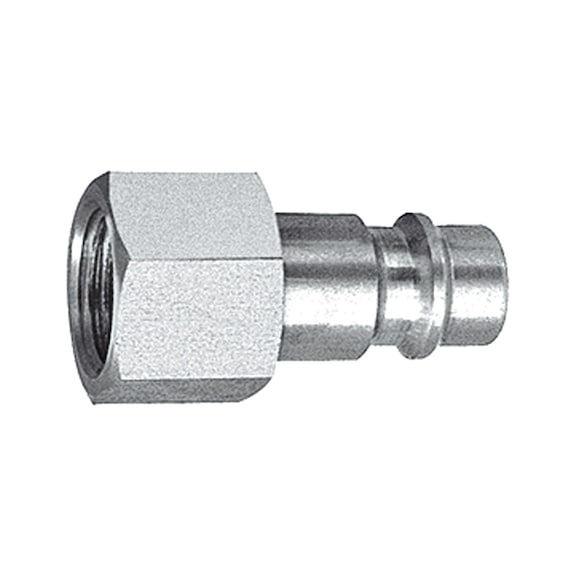 Nippel für Kupplungen Nennweite 7,2-7,8 Edelstahl 1.4305 107354 - Schlaucharmatur mit Verschraubung