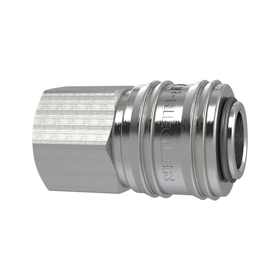 Quick-release coupling Nominal diameter 7.2 Nickel-plated brass 107285 - Quick-release coupling (hose)