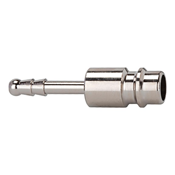 Einstecktülle für Kupplungen Nennweite 7,2-7,8 Messing vernickelt 107301 - Schlauchtülle (Verschraubung)