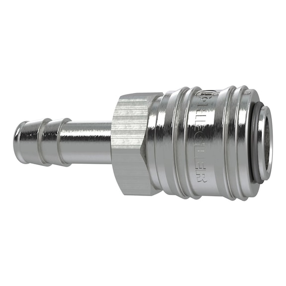 Quick-release coupling Nominal diameter 7.2 Nickel-plated brass 107286 - Quick-release coupling (hose)
