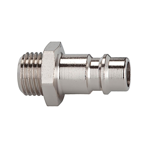 Nipples for couplings Nominal diameter 7.2-7.8 Nickel-plated brass 107305 - Hose fitting (screwed joint )