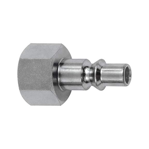 Nipples for couplings Nominal diameter 5.5 ARO 210 Hardened/galvanised steel 134071 - Hose fitting (screwed joint )