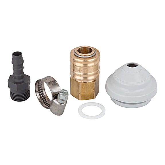 RIEGLER Compressed air connection set 114510 - Component for connectors (accessory, pneumatics)