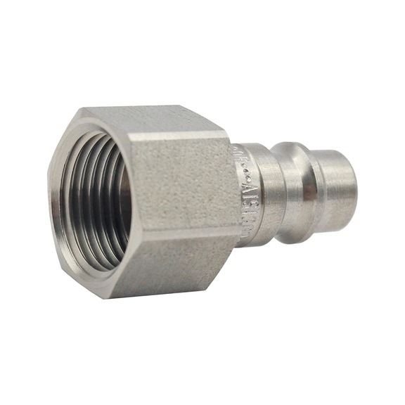 Nippel für Kupplungen Nennweite 7,2-7,8 Edelstahl 1.4305 107437 - Schlaucharmatur mit Verschraubung