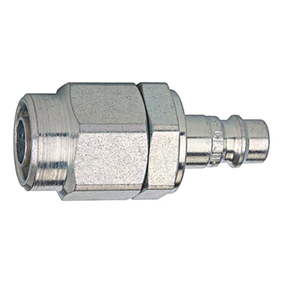 Nipples for couplings Nominal width 7.2-7.8 Stream line 107386 - Hose fitting (screwed joint )