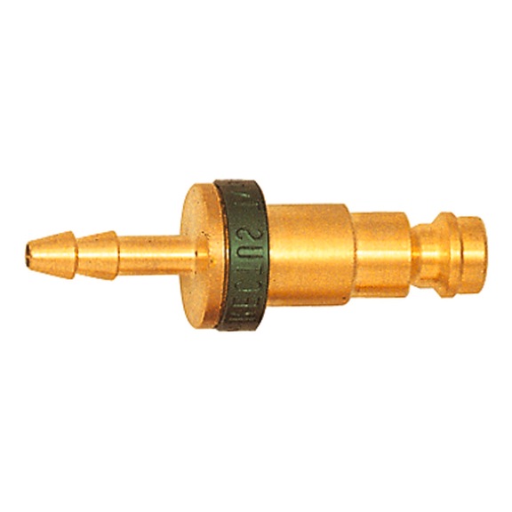 Distinctive insert nozzle nominal diameter 5 bright brass 107641 - Hose nozzle (threaded joint)