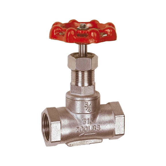 Sleeve shut-off valve, stainless steel 1.4401/1.4408 103798 - Non-return valve (pneumatics)