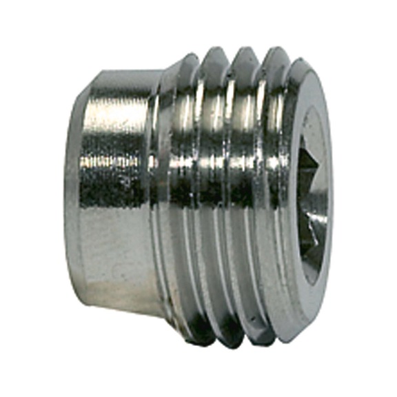 Hexagon socket screw without collar stainless steel 1.4571 111654 - Screw plug (pneumatics)