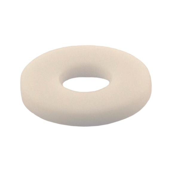 PTFE flat sealing ring 122117 - Measuring instrument, pressure (parts)