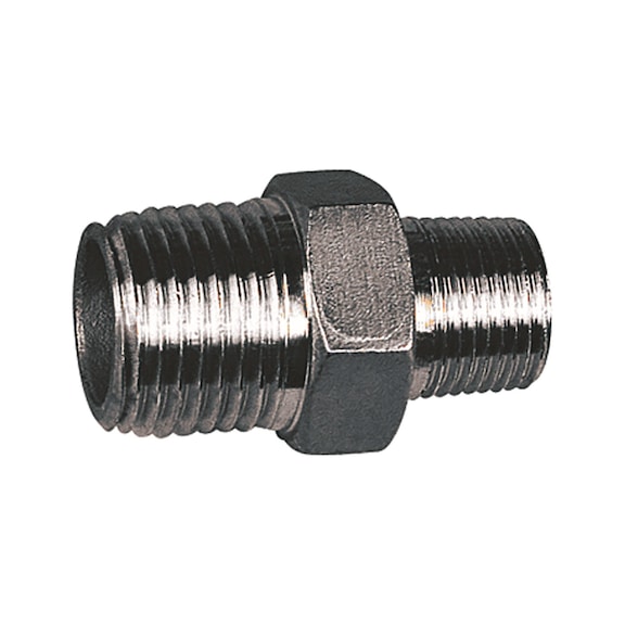 Double threaded nipple reducing stainless steel 1.4408 111828 - Double nipple, double threaded nipple