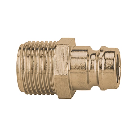 Temperier-Einstecknippel 107984 - Schlaucharmatur mit Verschraubung