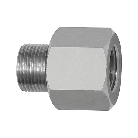 Threaded adapter aluminium 114446 - Compressed air tool (accessories, unspecified)