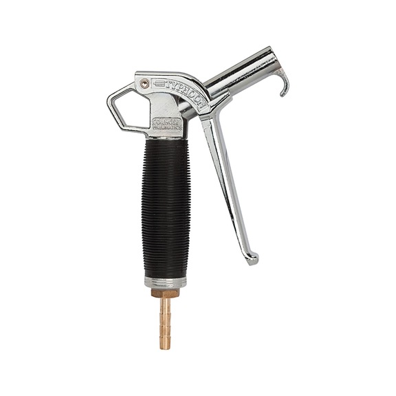 Hochleistungs-Blaspistole Typhoon ohne Düse Aluminium 114444 - Pressluftblaspistole