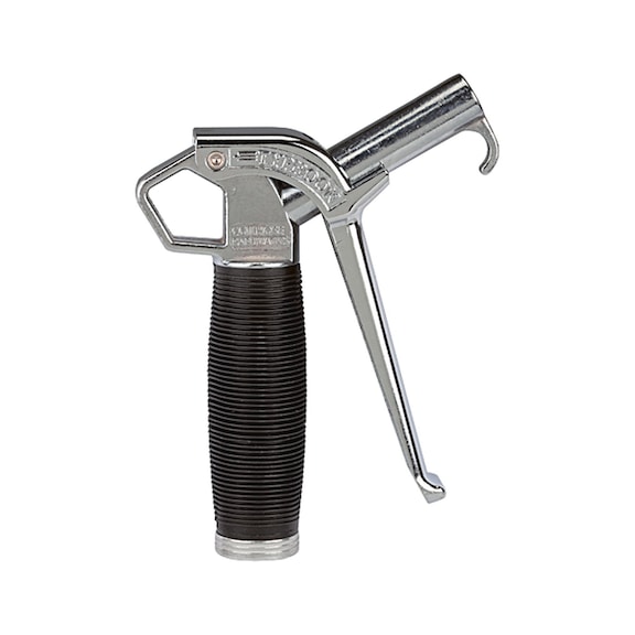 High-performance blowgun Typhoon without nozzle aluminium 137644 - Compressed air blasting gun