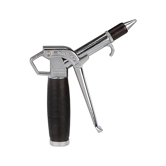 Hochleistungs-Blaspistole Typhoon mit Standarddüse Aluminium 118124 - Pressluftblaspistole