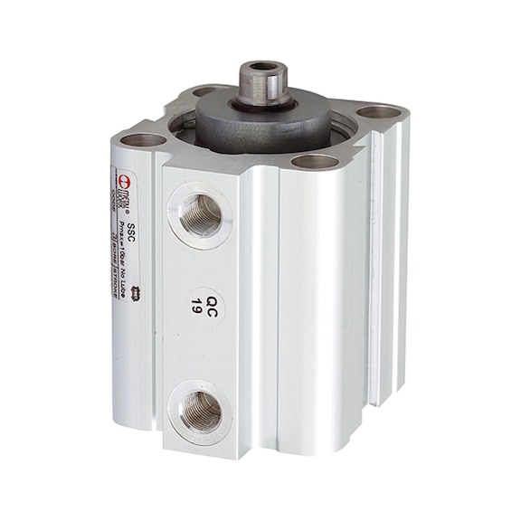 Double-acting short-stroke cylinder with magnet 105931 - Short-stroke cylinder (pneumatics)