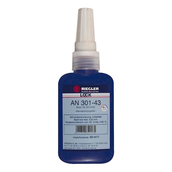 Lock AN 301-43 anaerober Klebstoff mittelfest höherviskos 114545 - Anaeroberklebstoff