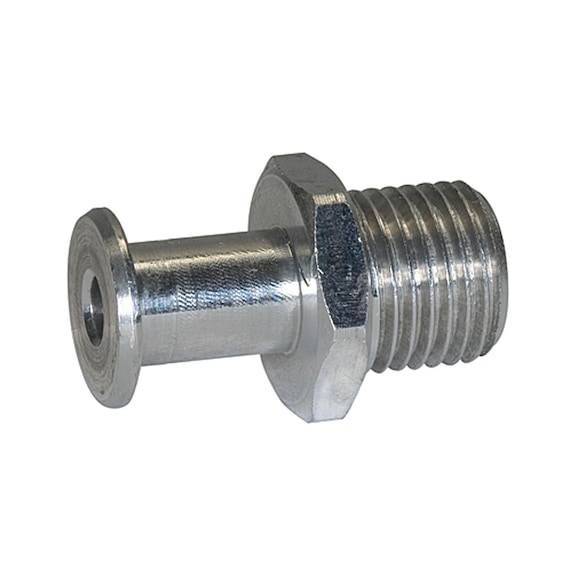 Connection nipple for round bellows suction cup 108507 - Vacuum pad (pneumatics)