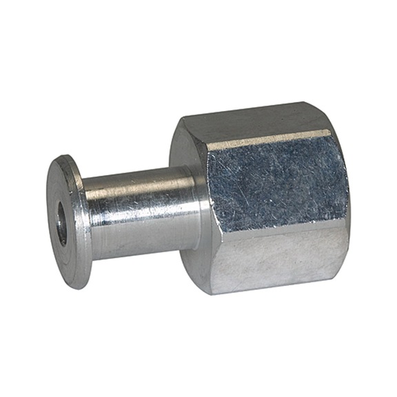 Connection nipple for round bellows suction cup 108512 - Vacuum pad (pneumatics)