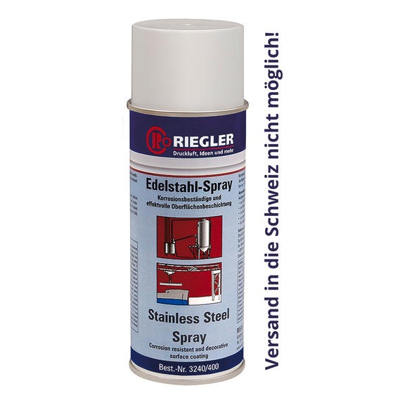 Edelstahl-Spray 114578 - Kontakt-, Korrosionsschutz-, Reinigungsspray