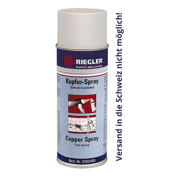 Kupfer-Spray 114580 - Kontakt-, Korrosionsschutz-, Reinigungsspray
