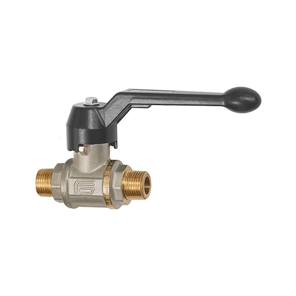 Ball valve heavy-duty design hand lever 103282 - Ball valve (pneumatics)