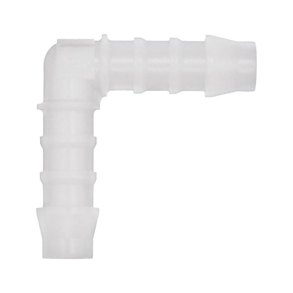 Angle hose connection piece POM 111013 - Pneumatic function fitting (pneumatics)