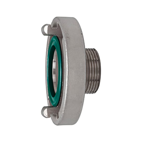 Storz fixed coupling stainless steel V4A 108318 - Fixed coupling (fire extinguishing hose)