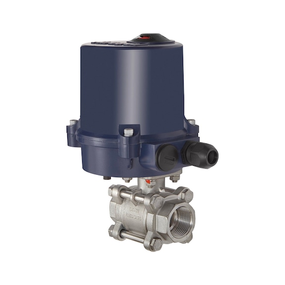 RIEGLER 2-way stainless steel ball valve with electric actuator 103708 - Ball valve (with actuator)