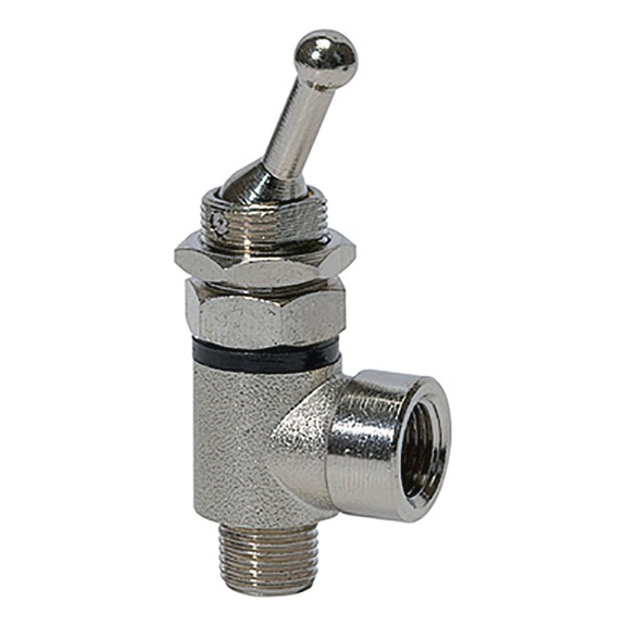 RIEGLER 2/2-way rocker valve on both sides 107013 - Directional control valve (pneumatics, unspecified)