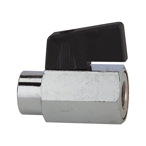 RIEGLER Mini ball valve (pneumatics)